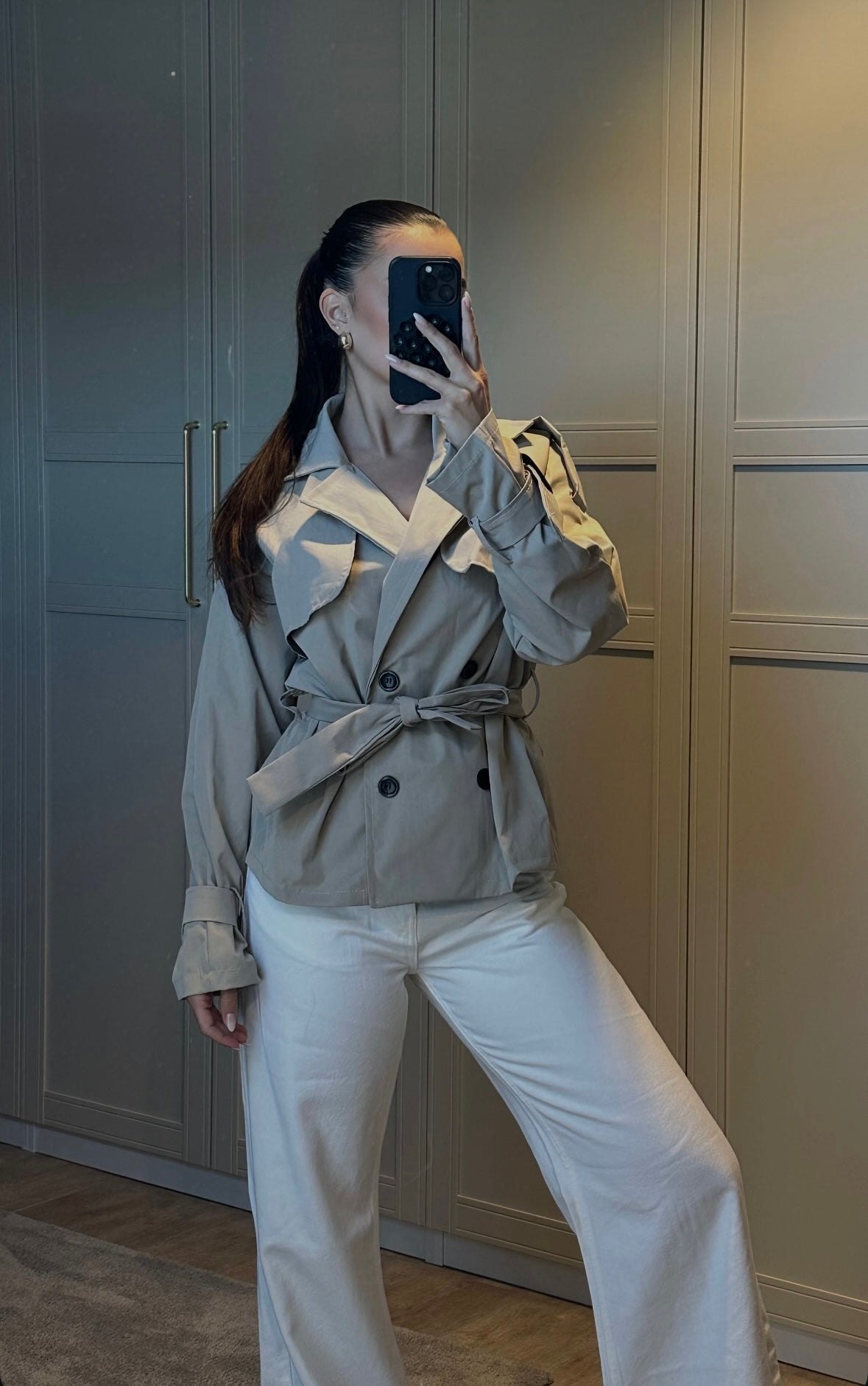 Céline - kurzer Trenchcoat