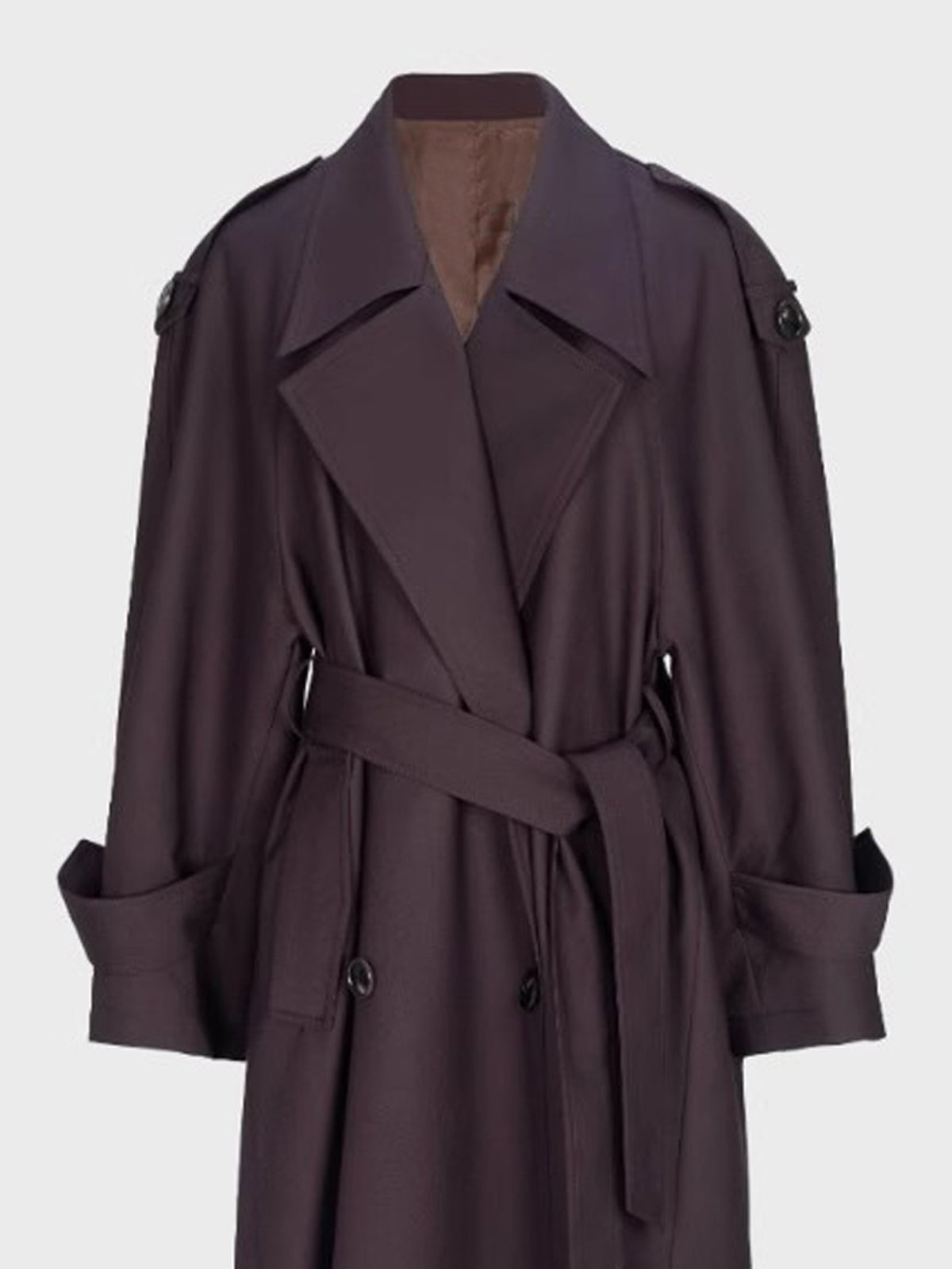 Alea - Extra langer Trenchcoat