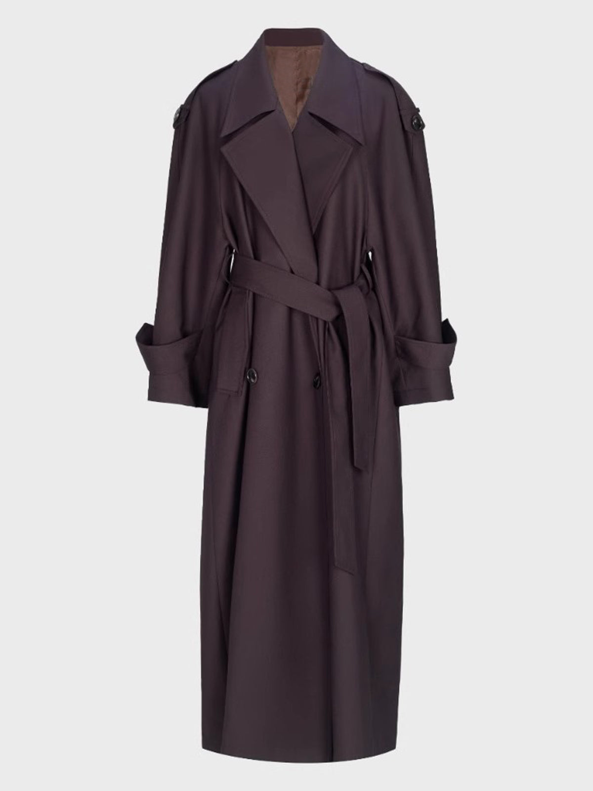 Alea - Extra langer Trenchcoat