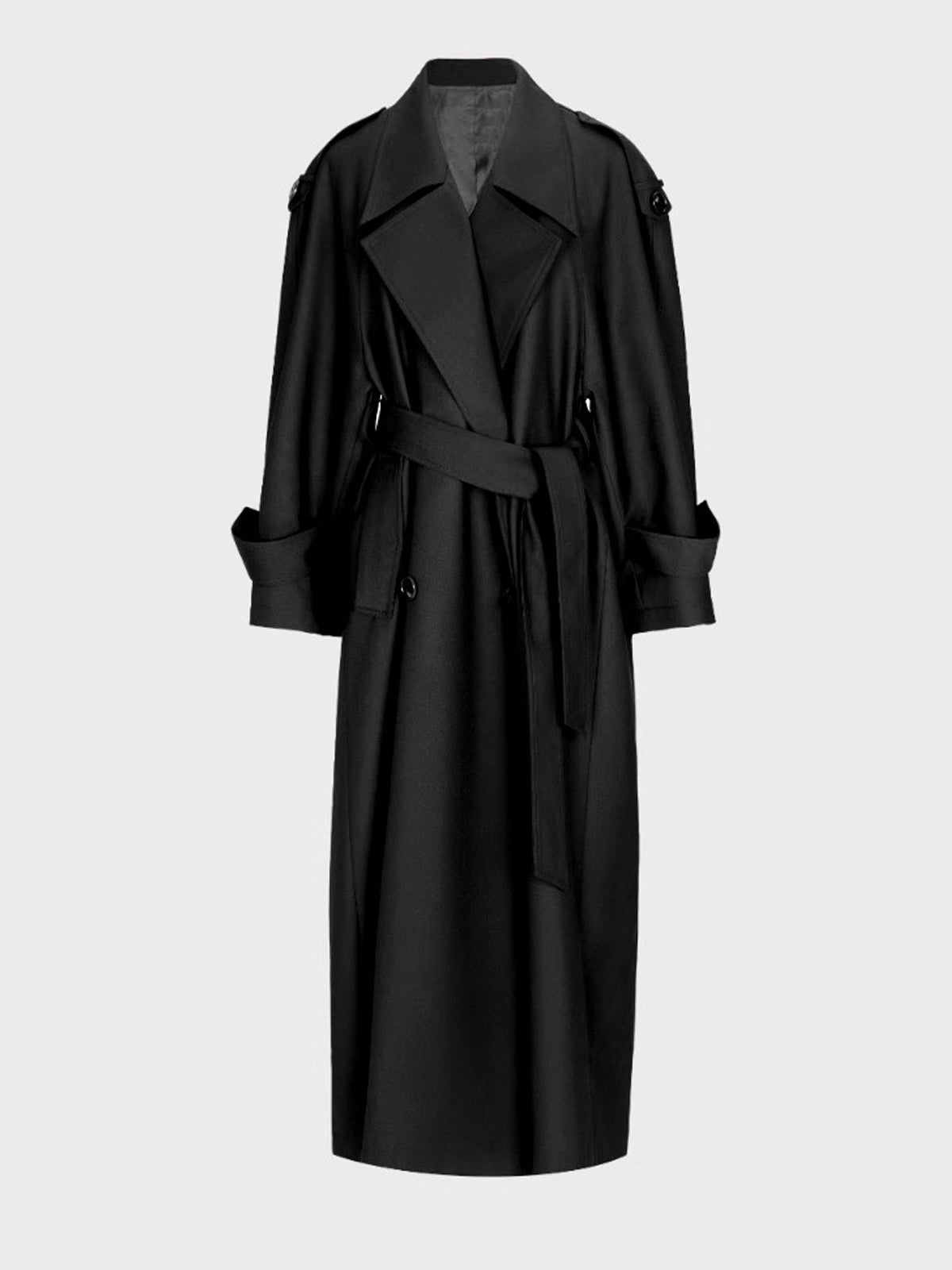 Alea - Extra langer Trenchcoat