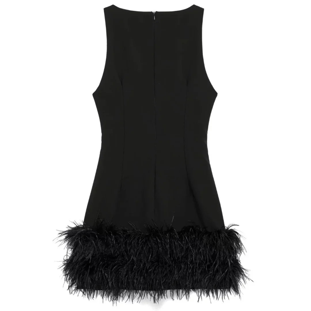 Amara Evening Glow - schwarzes Kleid