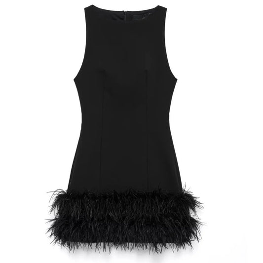 Amara Evening Glow - schwarzes Kleid