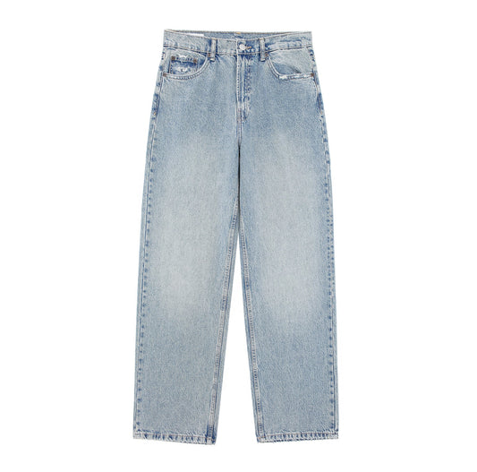 Vintage Patchwork - High-Waist Jeans