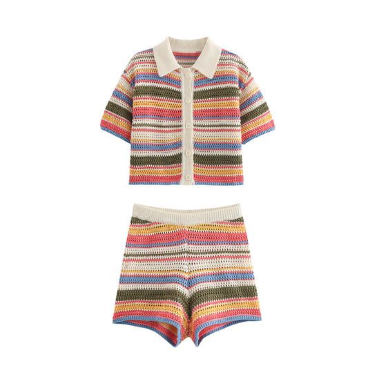 Bahari Vibe – Strick Set